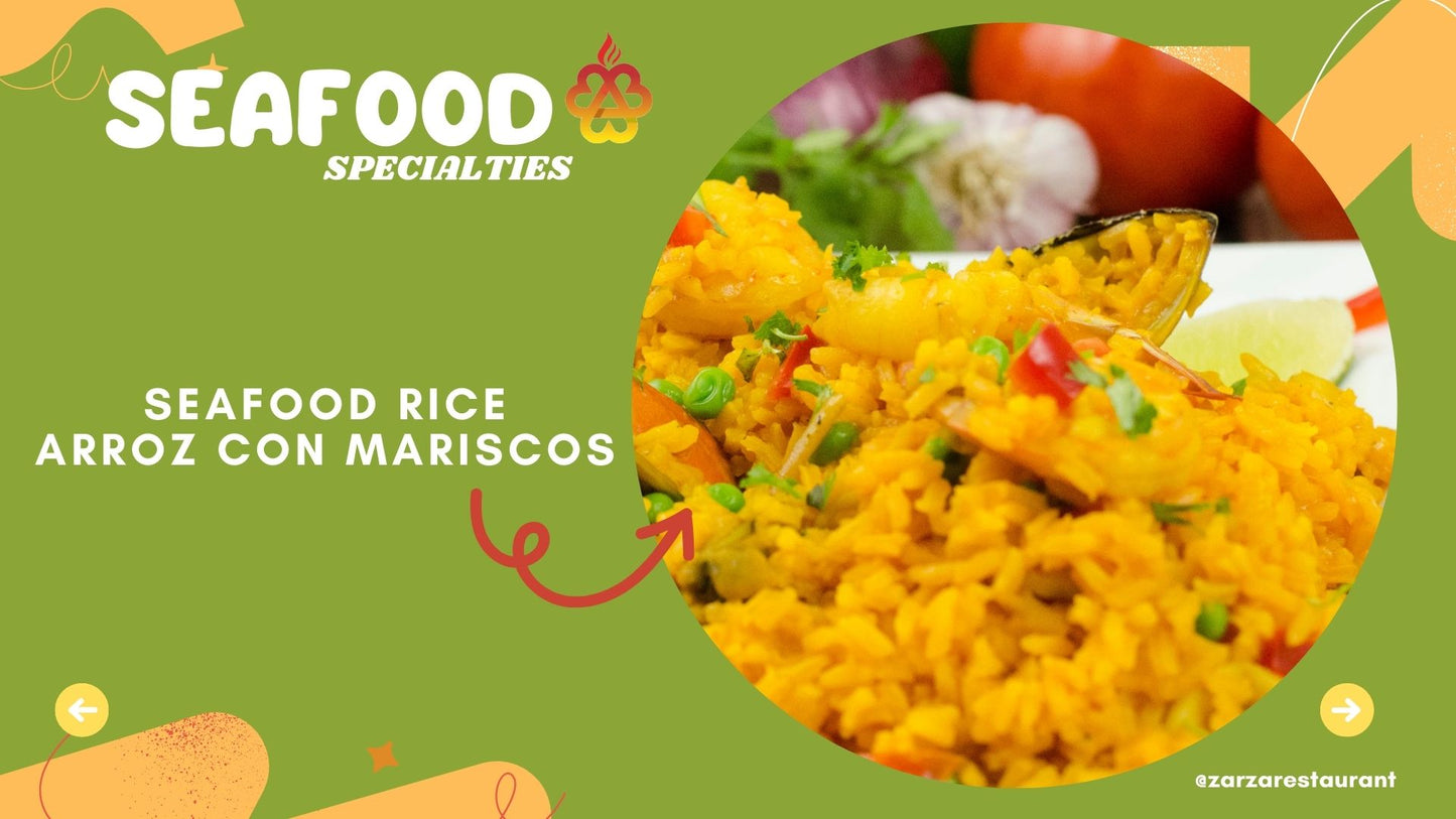 SEAFOOD RICE - ARROZ CON MARISCOS