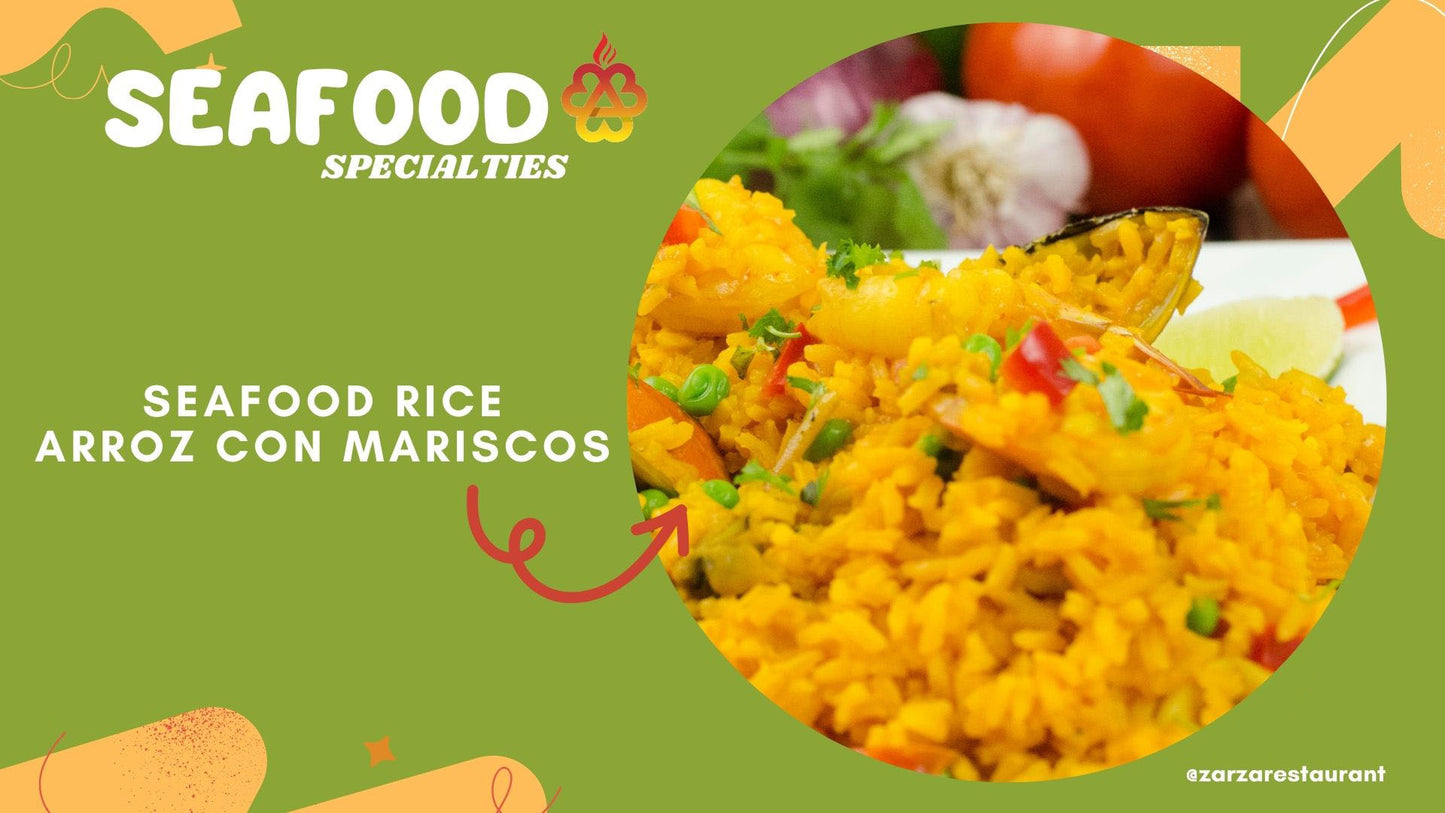 SEAFOOD RICE - ARROZ CON MARISCOS