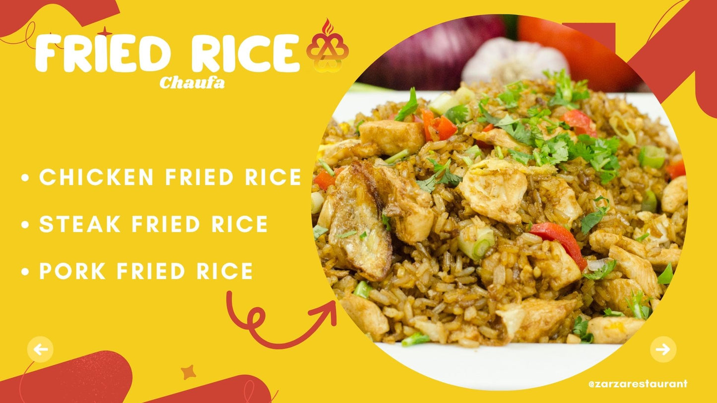CHICKEN FRIED RICE
