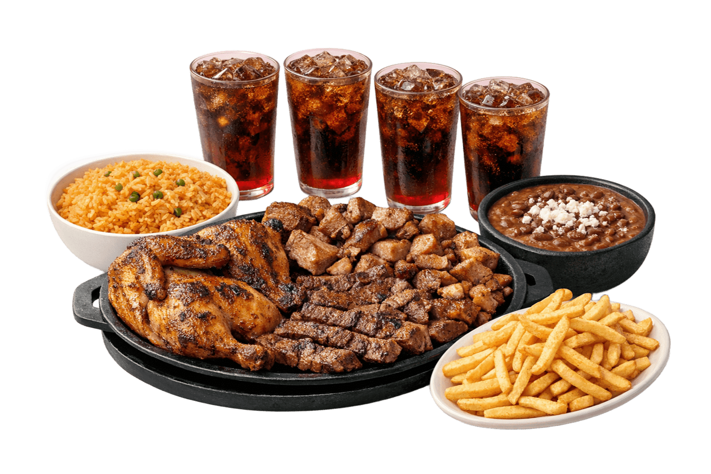 FAMILY PARRILLADA 8 PEOPLE