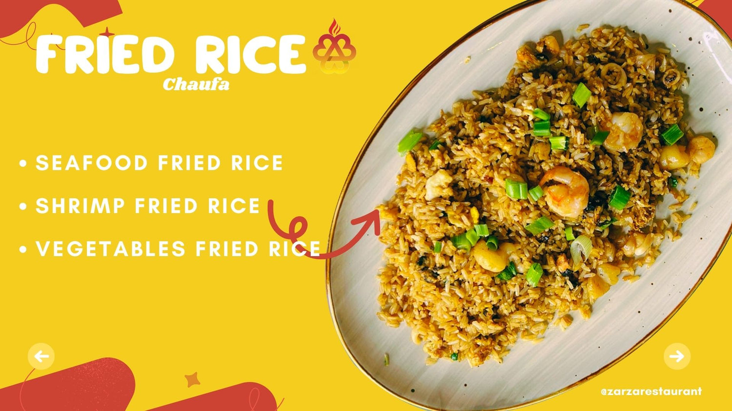 FRIED RICE CHAUFA