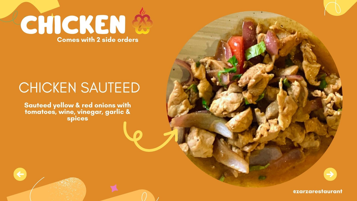 CHICKEN SAUTEED