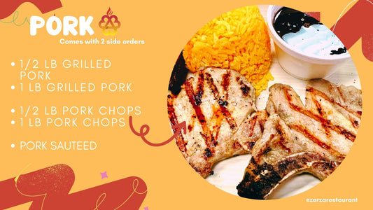 1 LB GRILLED PORK