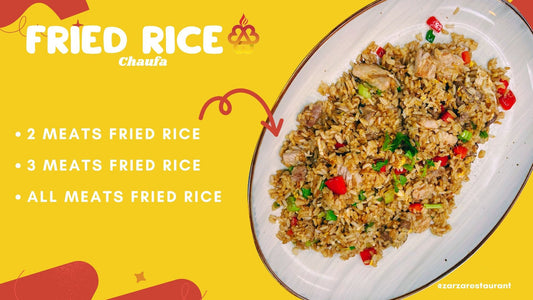 2 MEATS FRIED RICE