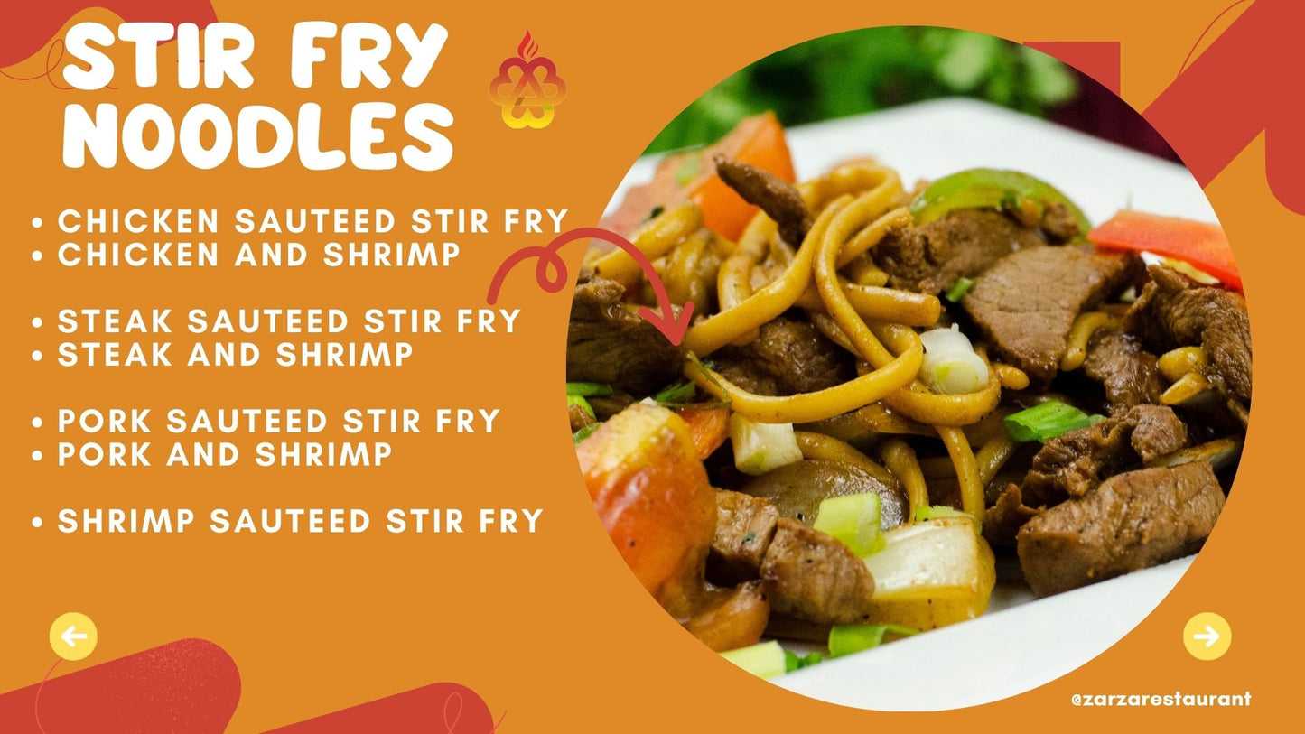 STEAK AND SHRIMP STIR FRY