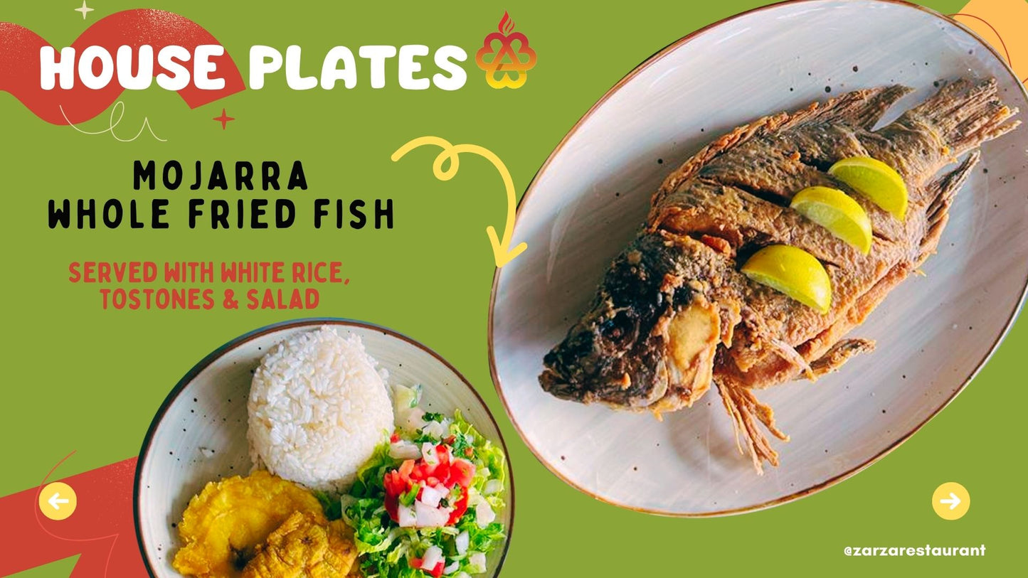 MOJARRA WHOLE FRIED FISH