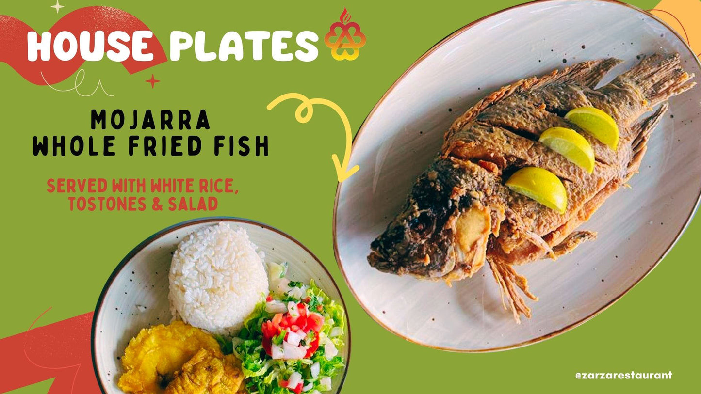 MOJARRA WHOLE FRIED FISH