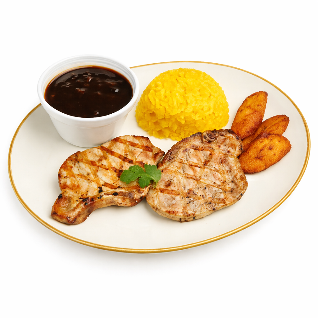 1/2 LB PORK CHOP SPECIAL